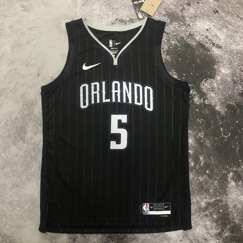 2023Orlando Magic Basketball Jersey city version #5 BANCHERO