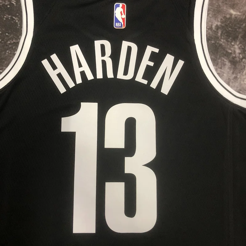 2023 Season Brooklyn Nets Basketball jersey Black #13 HARDEN