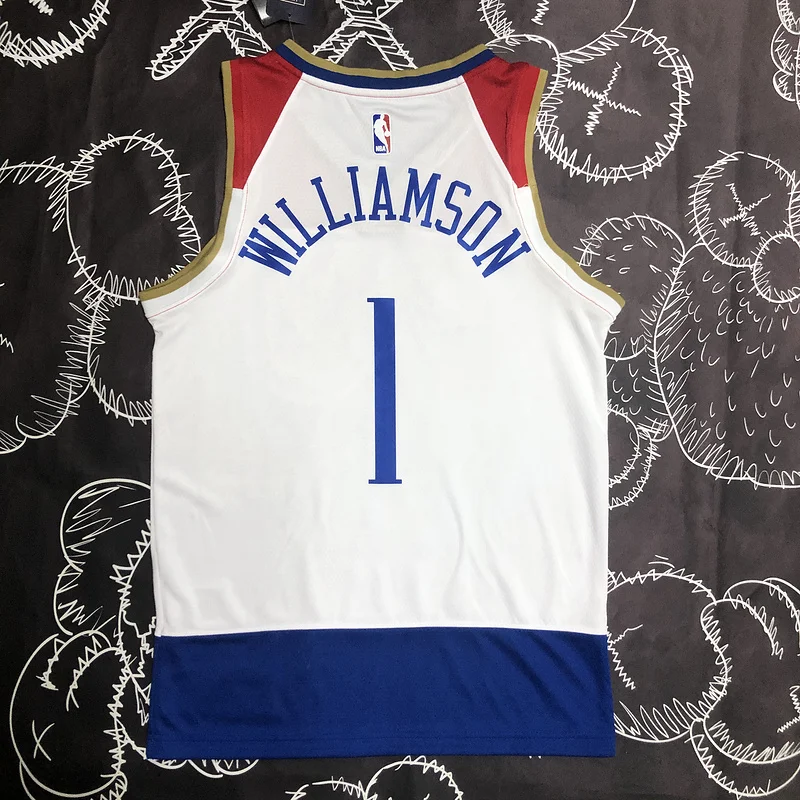 2020 New Orleans Pelicans Basketball jersey  city version  #1  WILLIAMSON