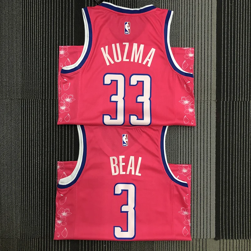 2023 Washington Wizards Basketball Jersey city version #3 BEAL