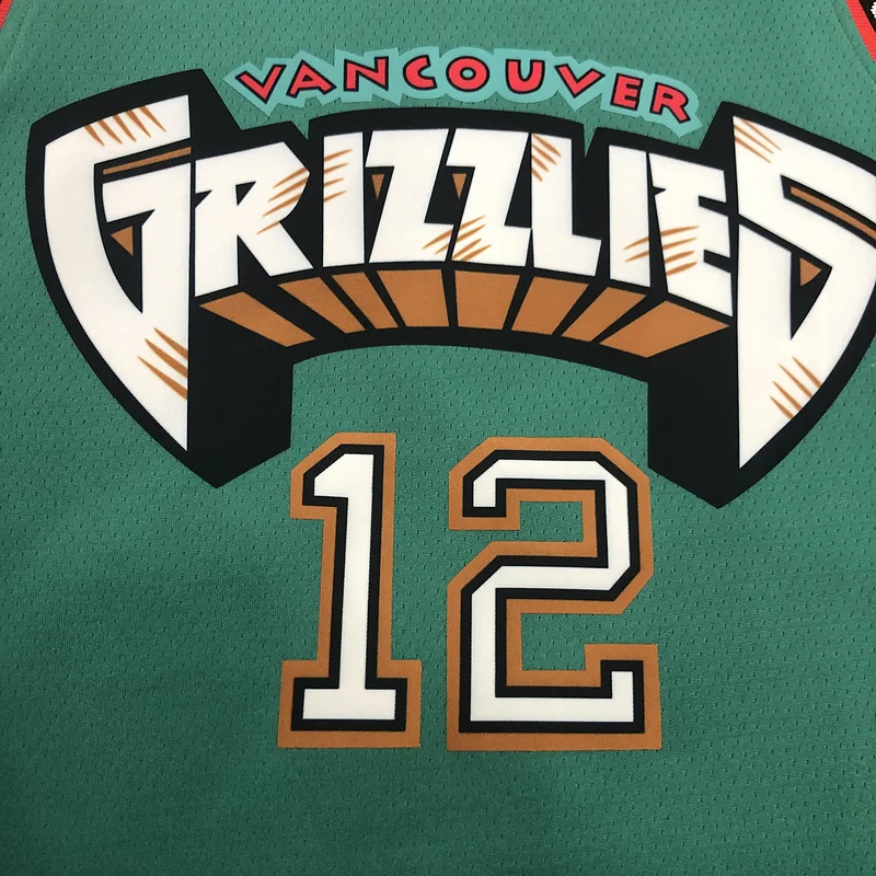 NBA Memphis Grizzlies Basketball Jersey Green #12 MORANT