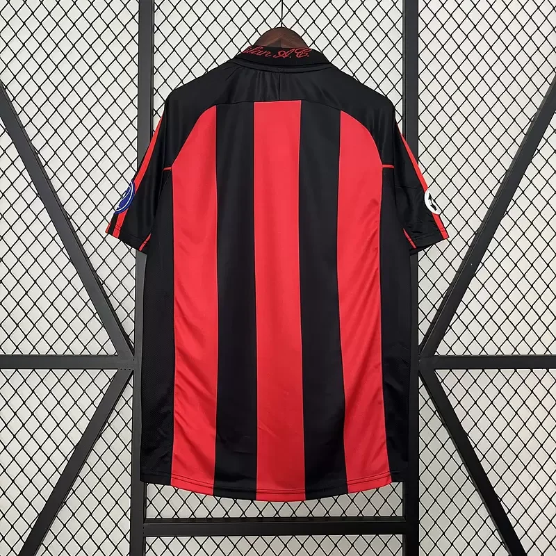 00/01 AC Milan Jersey Home