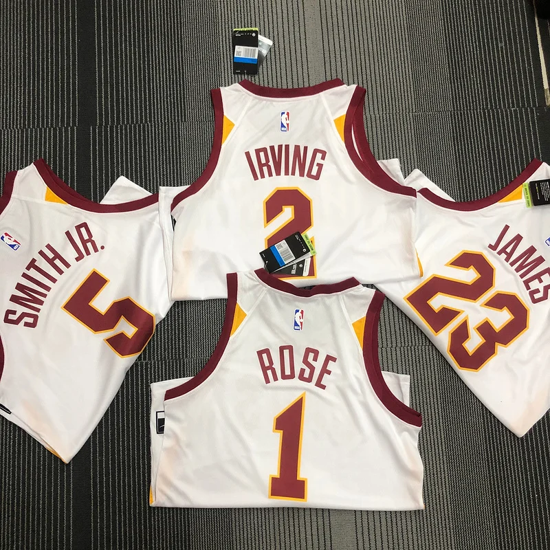 Cleveland Cavaliers Basketball Jersey White #1 ROSE