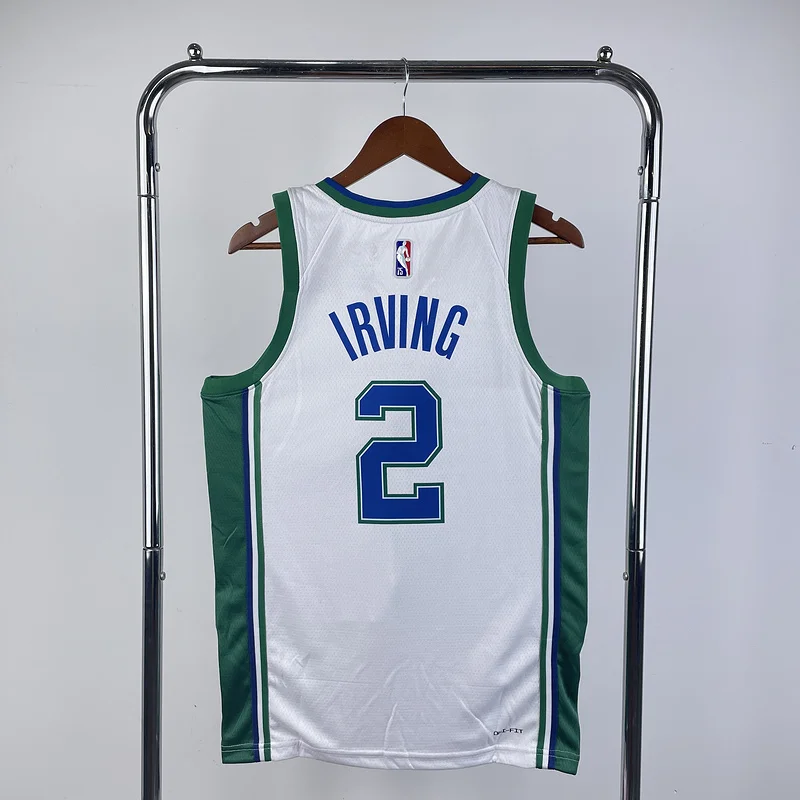 75th anniversary 2022 Season NBA Dallas Mavericks basketball jersey city version #2 IRVING