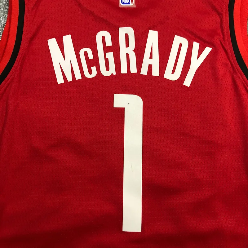 2021 Houston Rockets Basketball Jersey Red #1 McGRADY