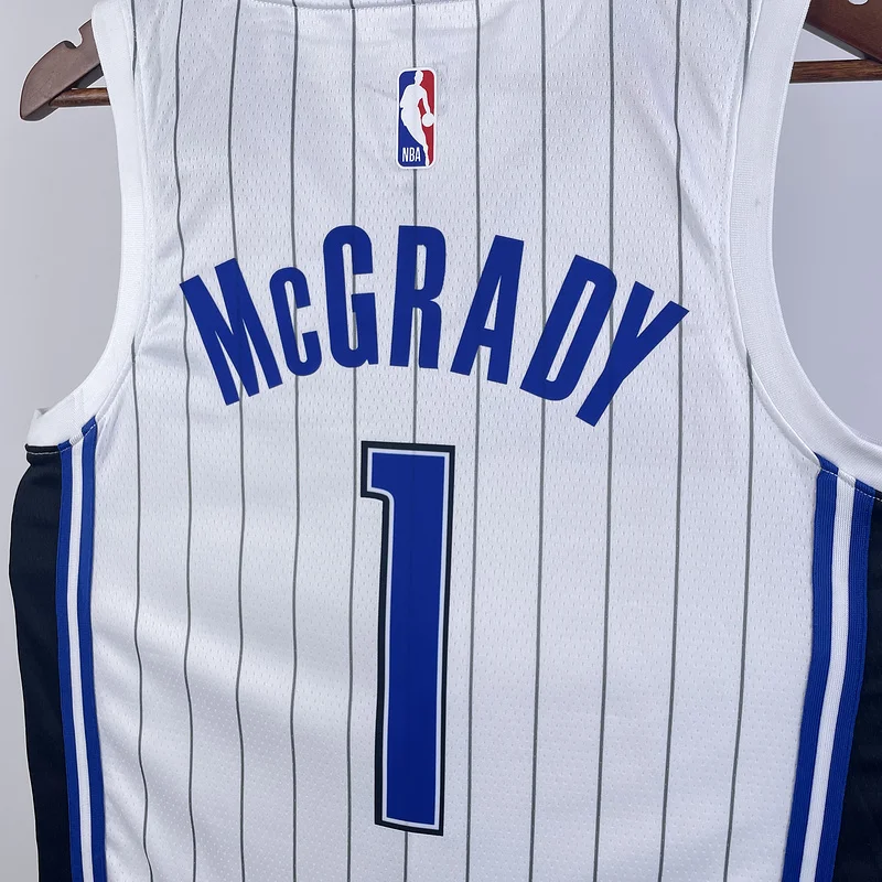 2023 Orlando Magic Basketball Jersey Home White #1 McGrady