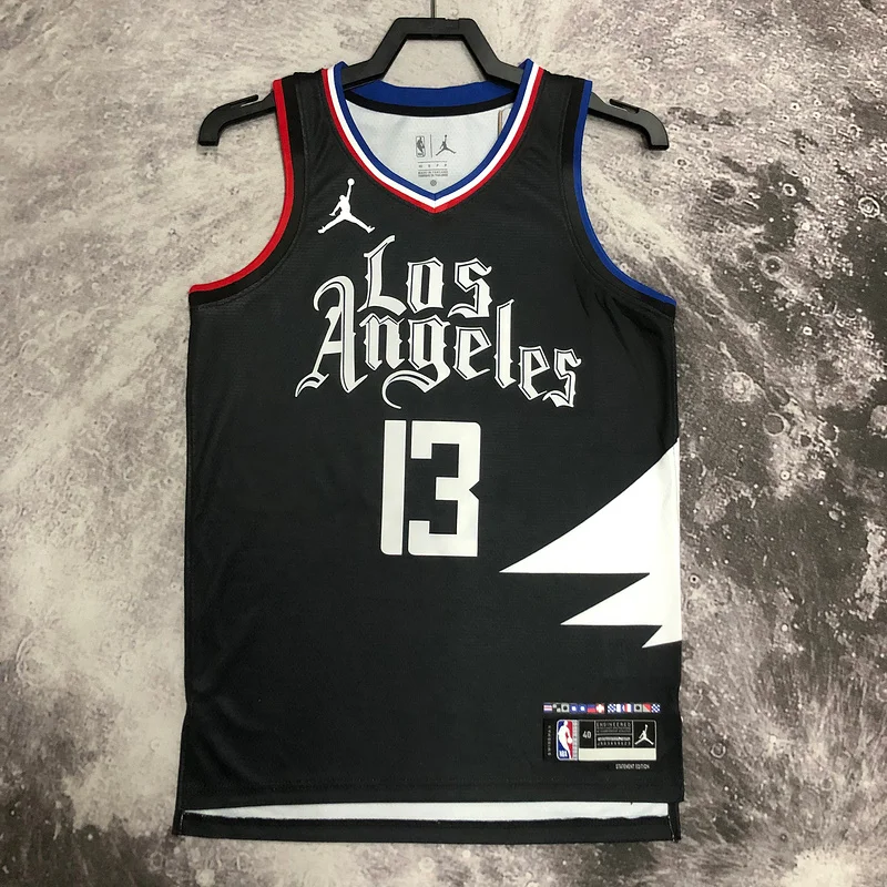 2023 Season   NBA Los Angeles Clippers Basketball jersey    trapeze  limited  #13   GEORGE