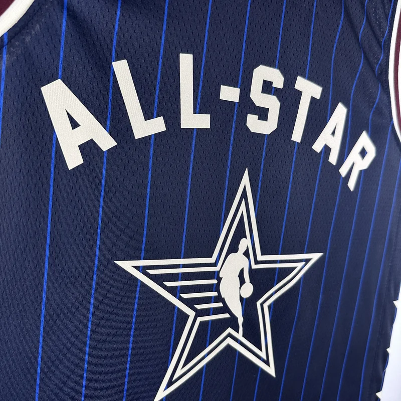 2024 Season Milwaukee Bucks All-Star Blue #34 Antetokounmpo Basketball jersey