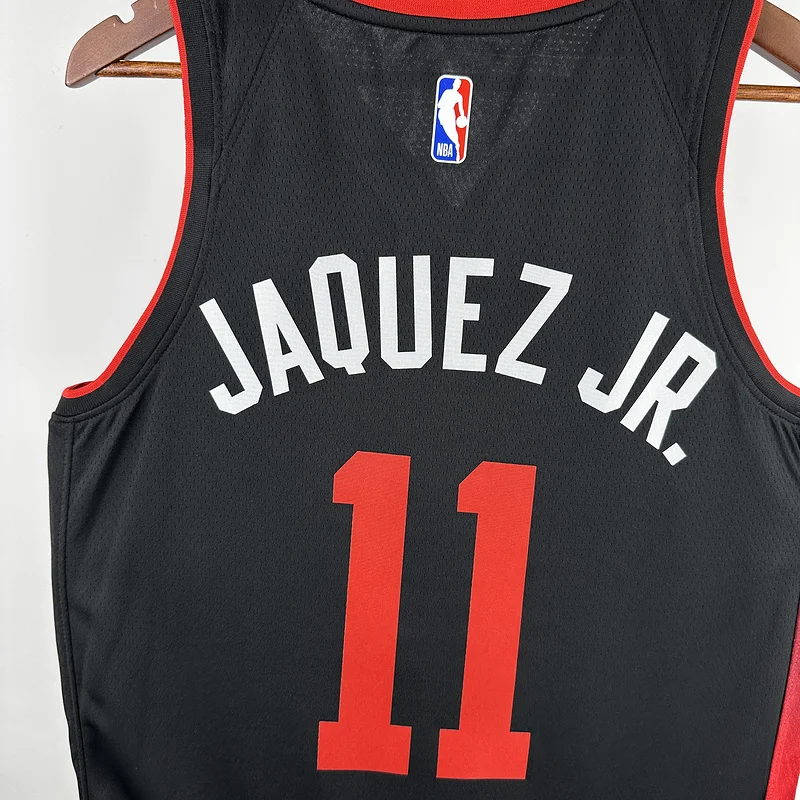 2024 Season NBA Miami Heat basketball jersey city version #11  JAQUEZ JR