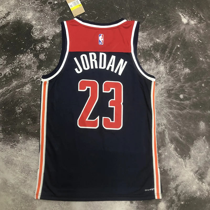 2023  Washington Wizards Basketball Jersey   trapeze  limited  #23    JORDAN