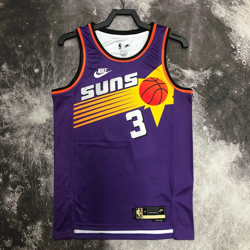 2023 Season NBA Phoenix Suns Basketball jersey Retro #3 PAUL