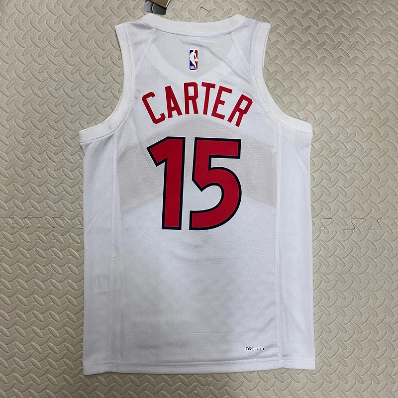 2023 NBA Toronto Raptors Basketball Jersey Home #15 CARTER