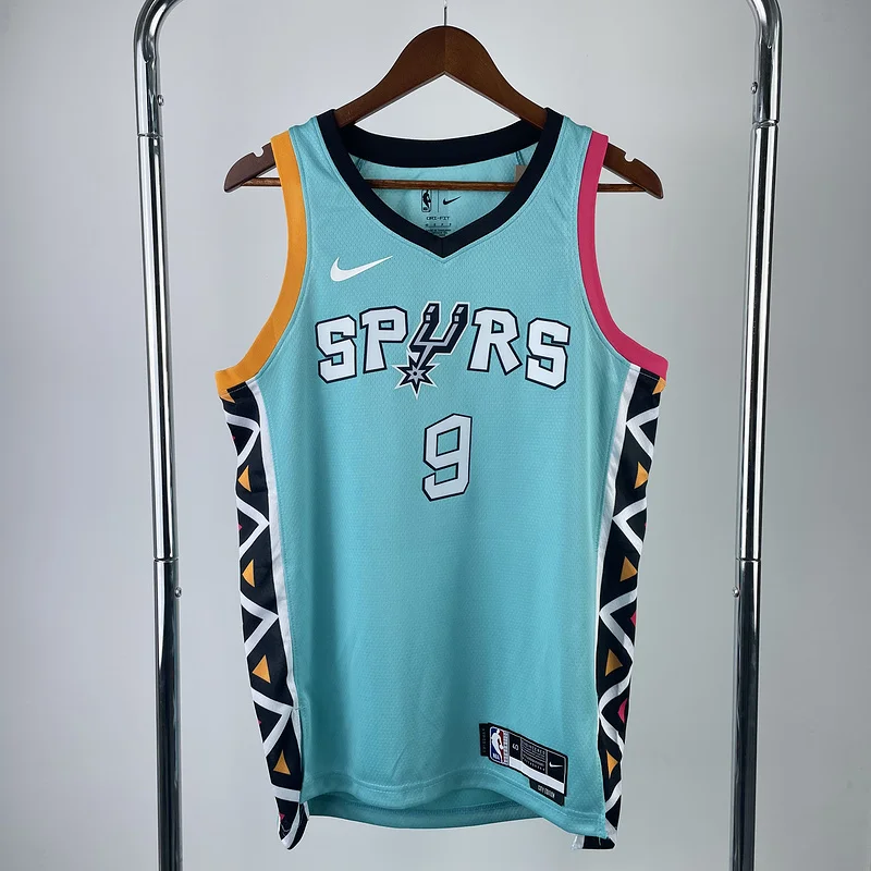 2023 San Antonio Spurs Basketball Jersey city version #9 PARKER