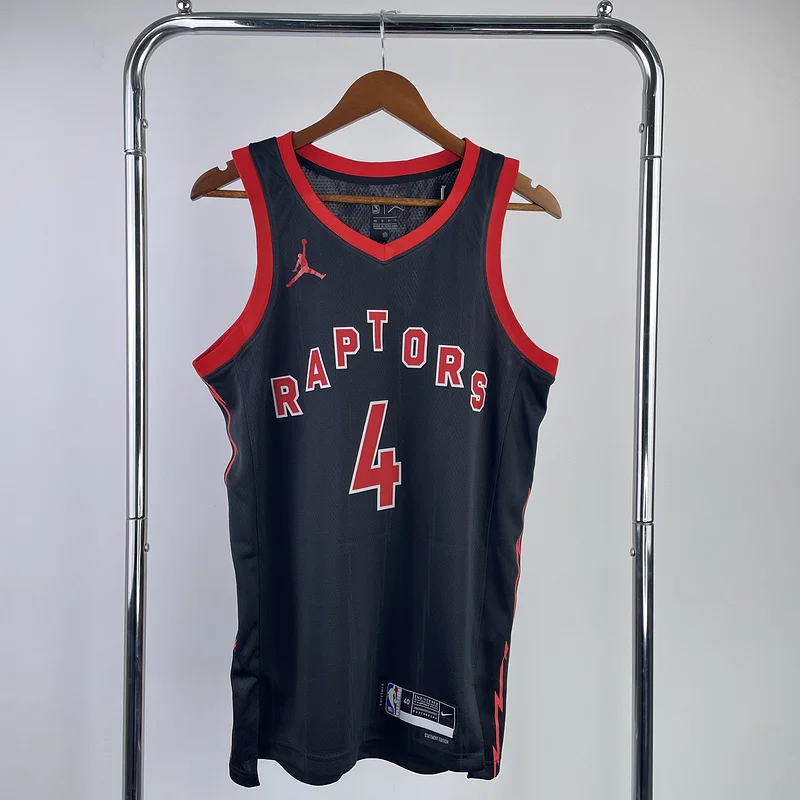 2023 NBA Toronto Raptors Basketball Jersey trapeze limited #4 BARNES