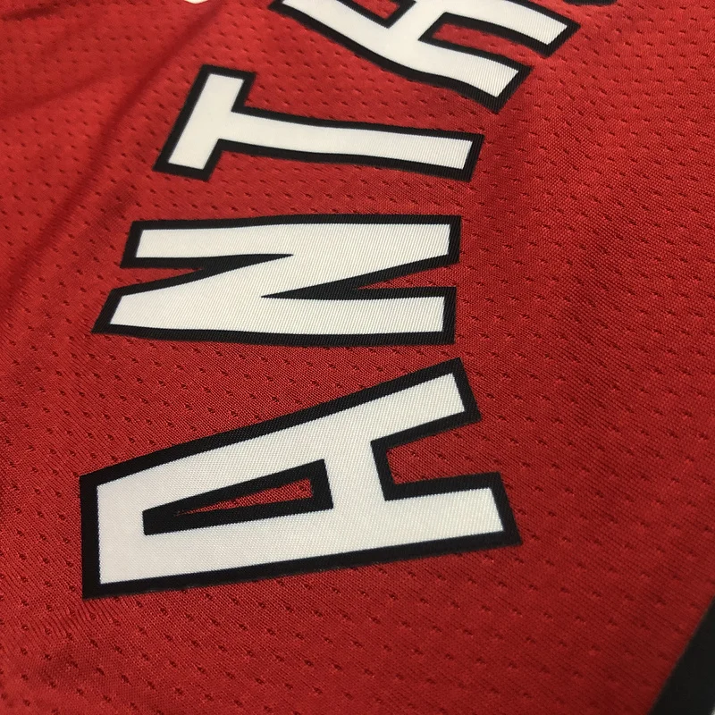 Portland Trail Blazers Basketball Jersey Retro Red #00 ANTHONY