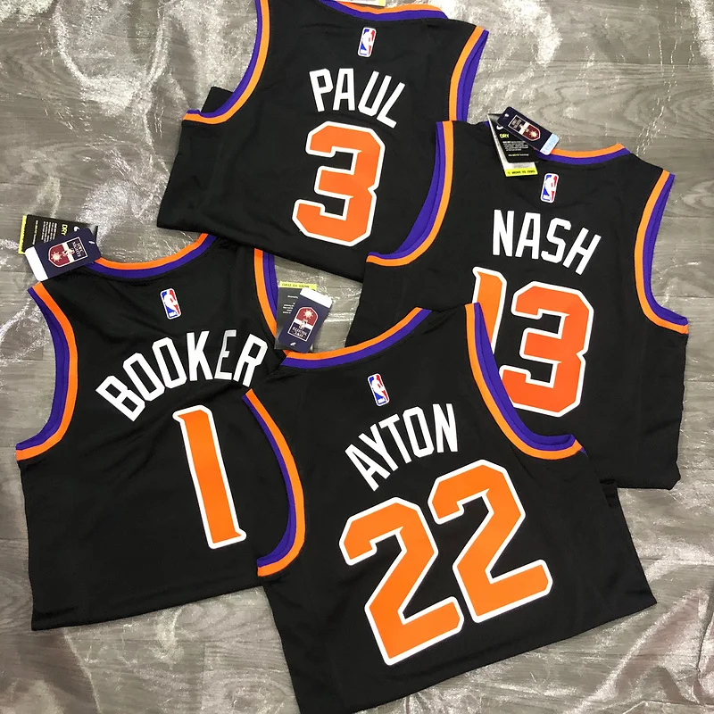 NBA Phoenix Suns Basketball jersey Black #3 PAUL