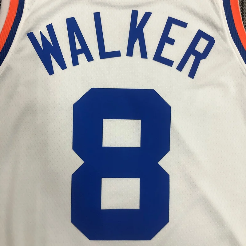 75th anniversary New York Knicks Basketball Jersey Retro #8 WALKER