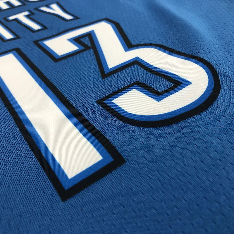 NBA Oklahoma City Thunder Basketball Jersey Blue #13 HARDEN