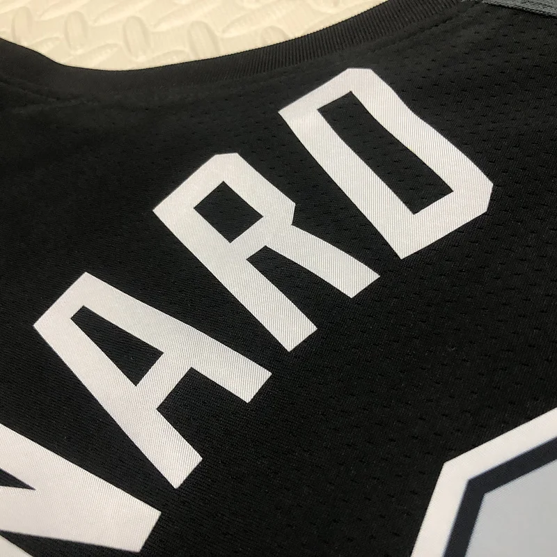 2023 San Antonio Spurs Basketball Jersey trapeze limited #2 LEONARD