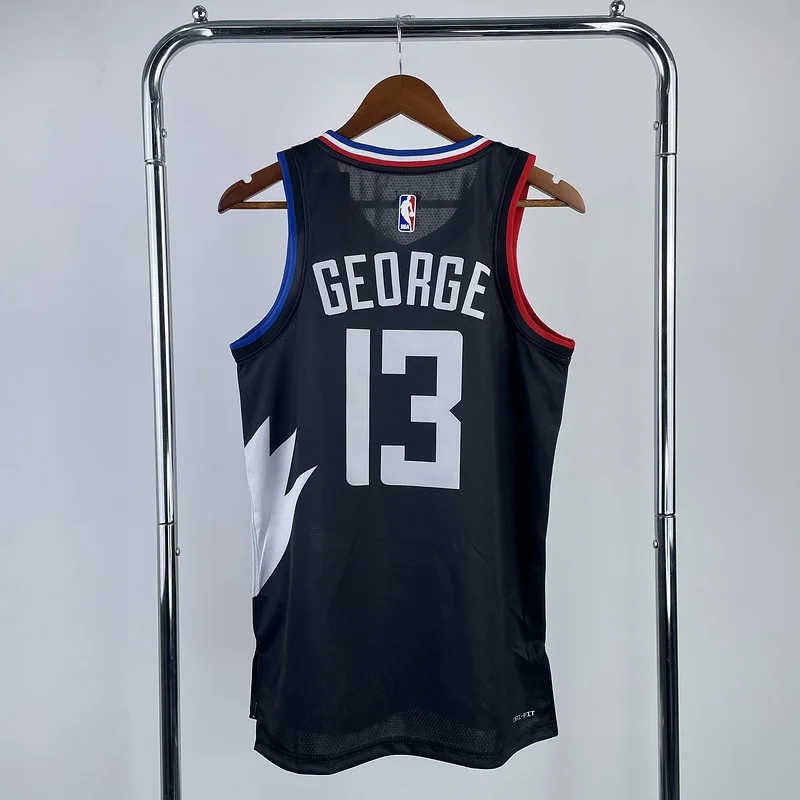 2023 Season   NBA Los Angeles Clippers Basketball jersey    trapeze  limited  #13   GEORGE