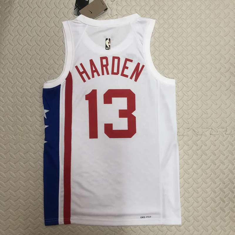 2023 Season Brooklyn Nets Basketball jersey Retro #13 HARDEN