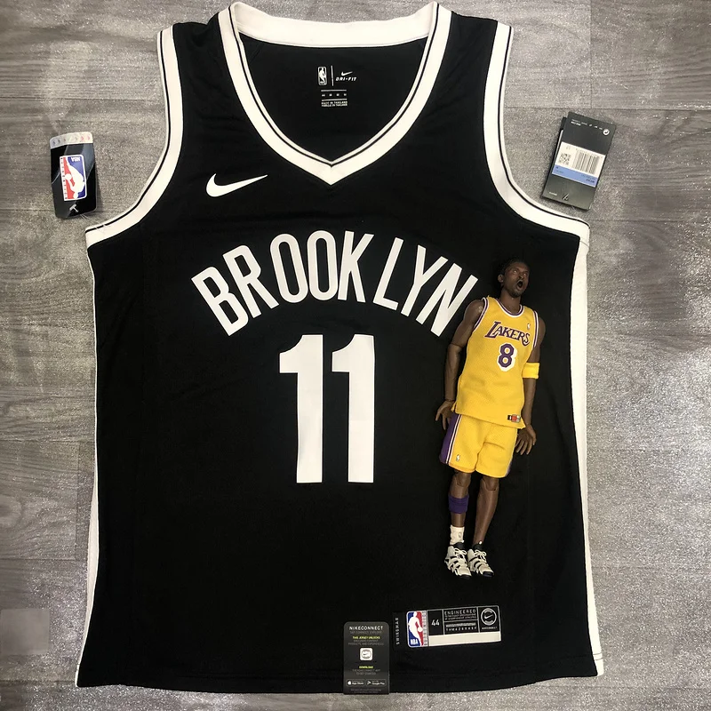 Brooklyn Nets Basketball jersey V-neck  Black #11 IRVING