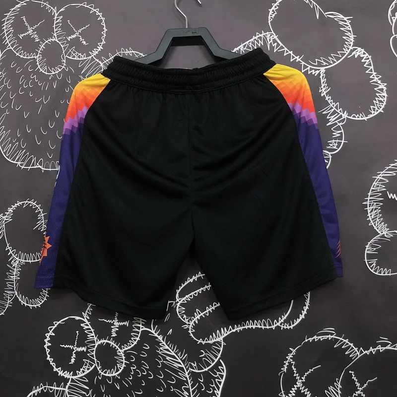 2021 Season NBA Phoenix Suns Basketball city version Shorts