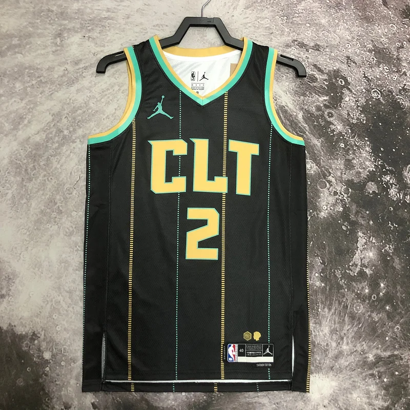 2023  Charlotte Hornets Basketball Jersey   city version #2  BALL