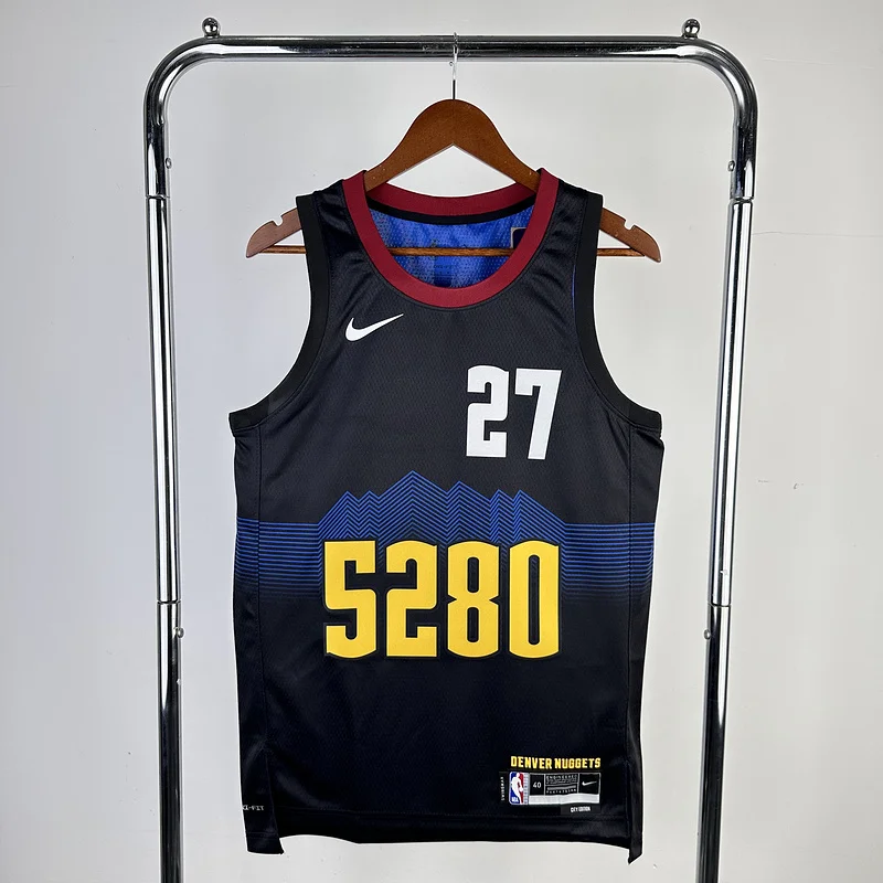 2024 Season NBA Denver Nuggets Basketball jersey city version #27 MURRAY