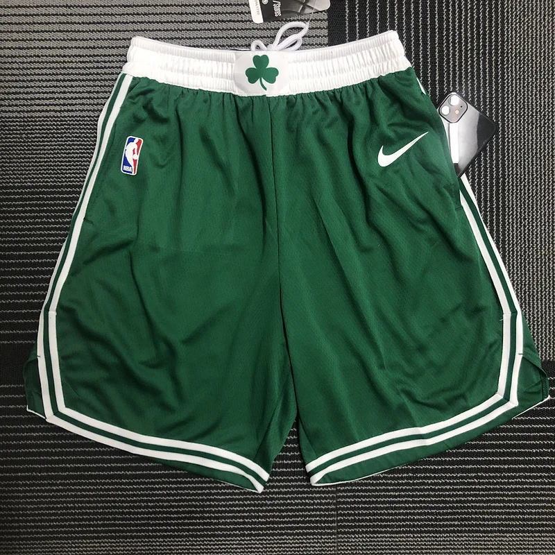 NBA Boston Celtics Basketball Jersey Green Shorts