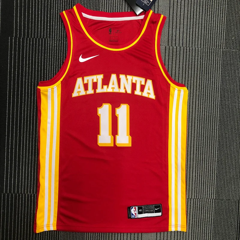 NBA Atlanta Hawks Basketball Jersey Red #11 YOUNG