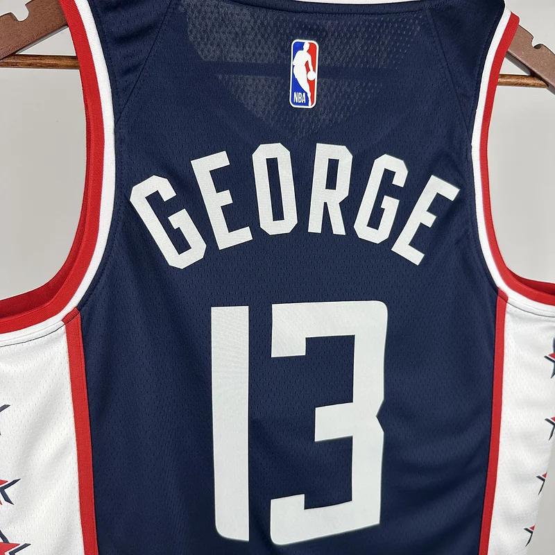 2019 Season  NBA Los Angeles Clippers Basketball jersey   city version  #13   GEORGE