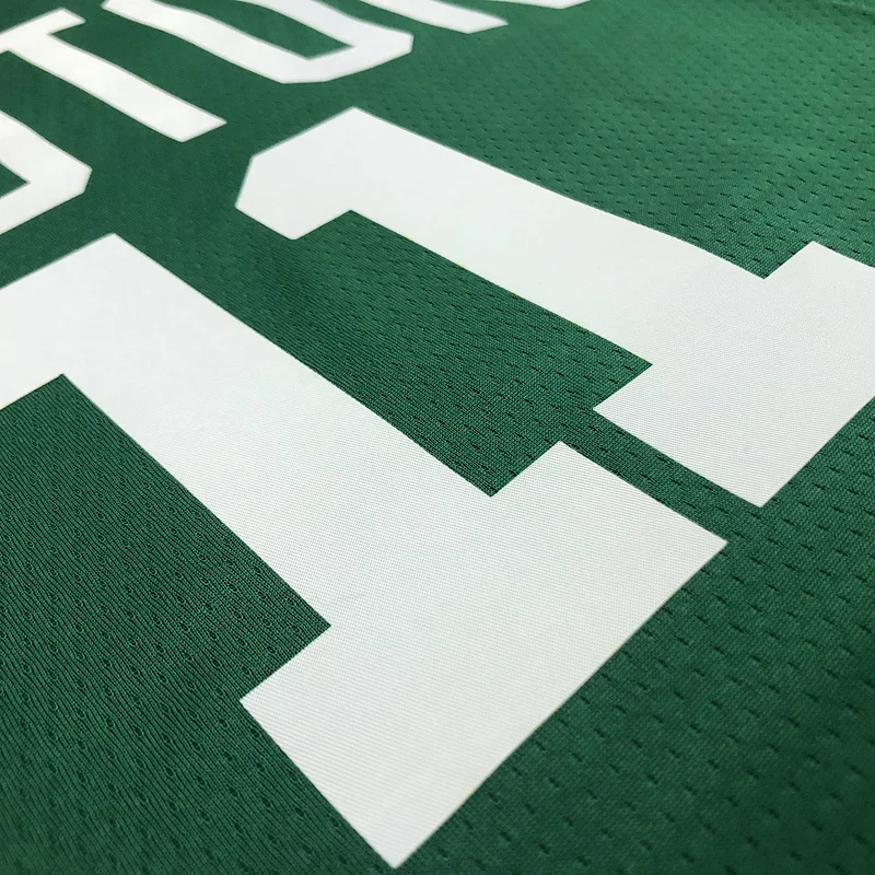 75th anniversary NBA Boston Celtics Basketball Jersey Green #11 IRVING