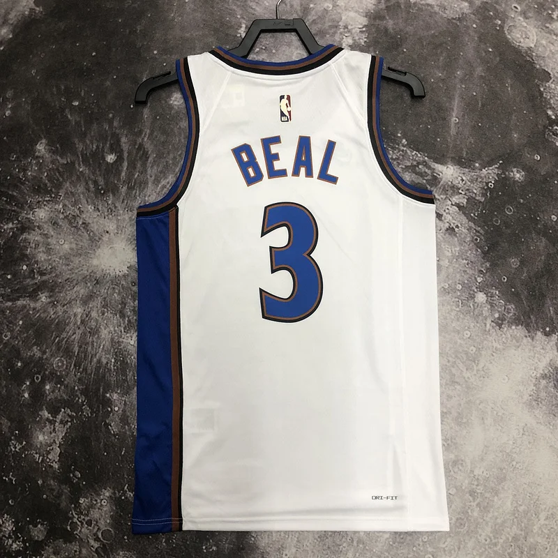 2023 Washington Wizards Basketball Jersey Retro #3 BEAL