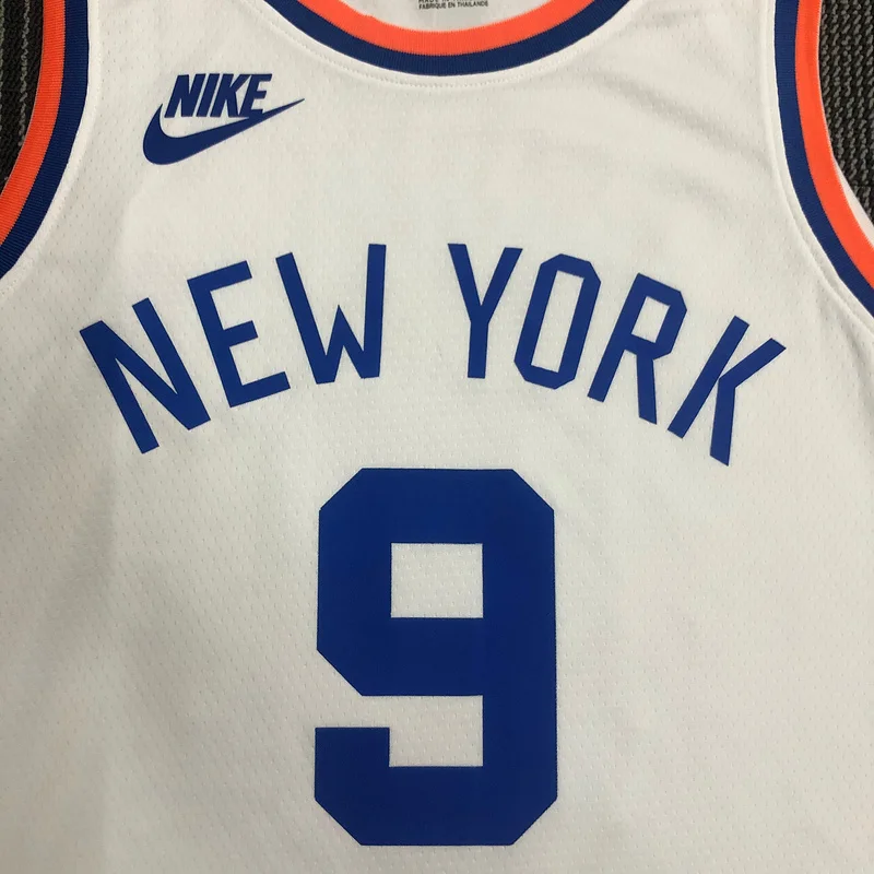 75th anniversary New York Knicks Basketball Jersey Retro #9 BARRETT