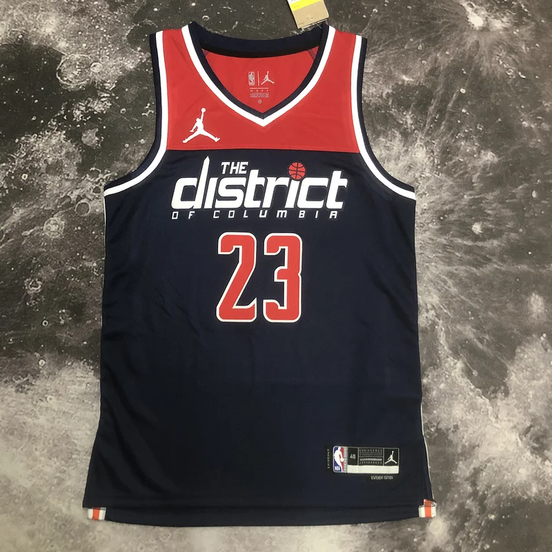 2023  Washington Wizards Basketball Jersey   trapeze  limited  #23    JORDAN