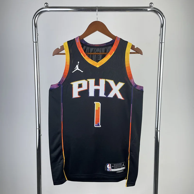 2023 Season NBA Phoenix Suns Basketball jersey trapeze limited #1 BOOKER