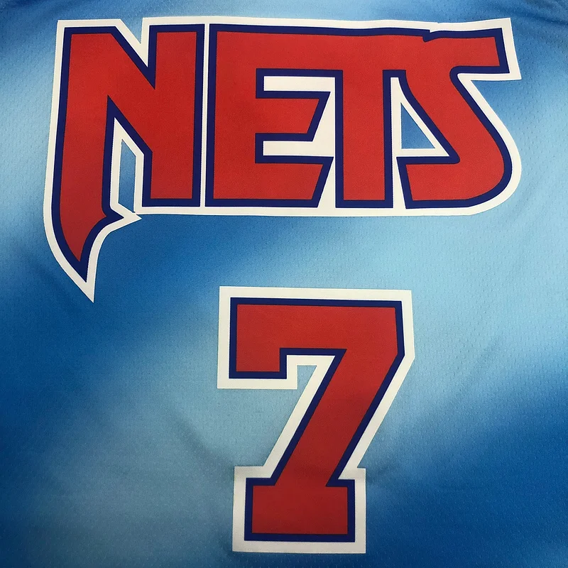 2021 Season Brooklyn Nets Basketball jersey Retro limited Blue #7 DURANT