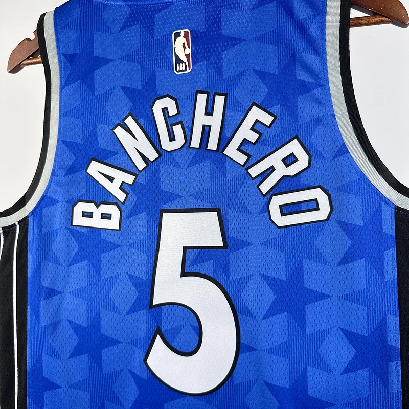 2024 Orlando Magic Basketball Jersey Retro #5 BANCHERO