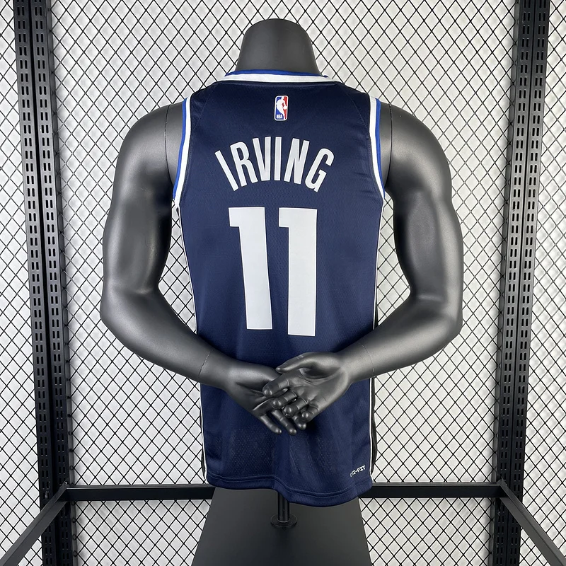 2023 Season NBA Dallas Mavericks basketball jersey trapeze limited #11 IRVING