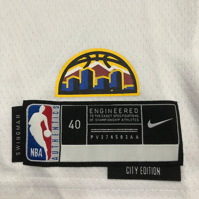 2023 Season NBA Denver Nuggets Basketball jersey city version #15 JOKIC