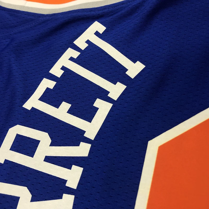 New York Knicks Basketball Jersey Blue #9 BARRETT