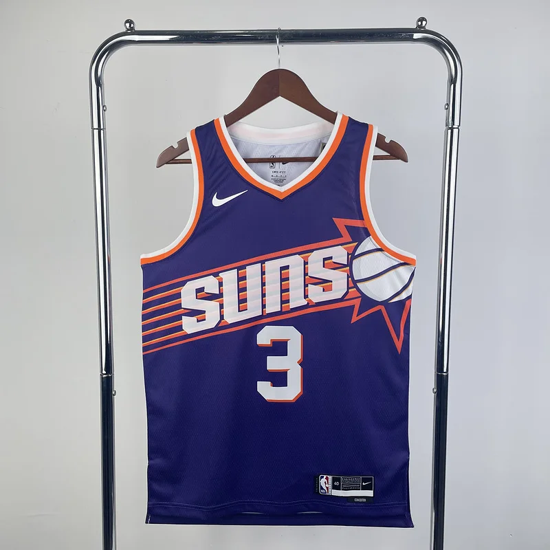 2024 Season NBA Phoenix Suns Basketball jersey Aawy Purple #3 BEAL