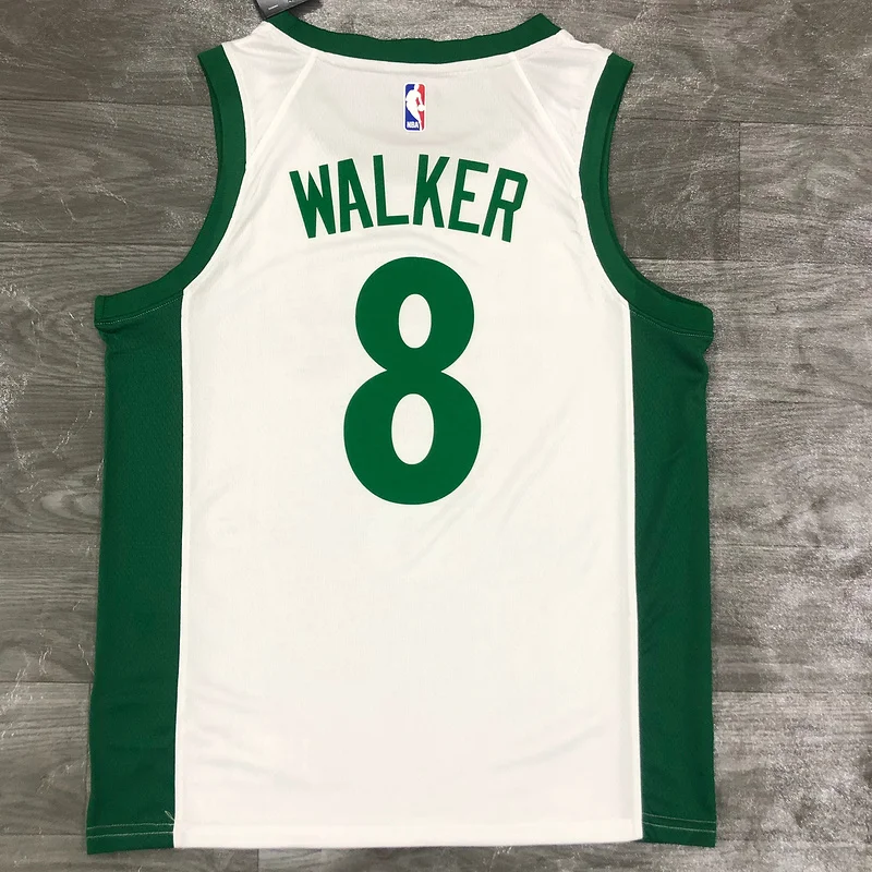 2021 Season NBA Boston Celtics Basketball Jersey city version #8 WALKER