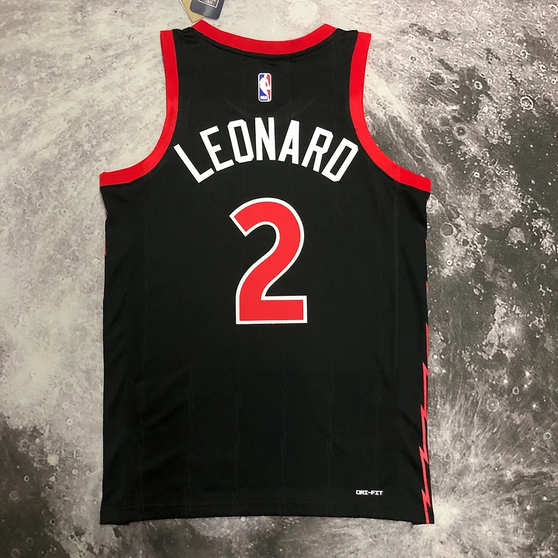 2023 NBA Toronto Raptors Basketball Jersey trapeze limited #2 LEONARD