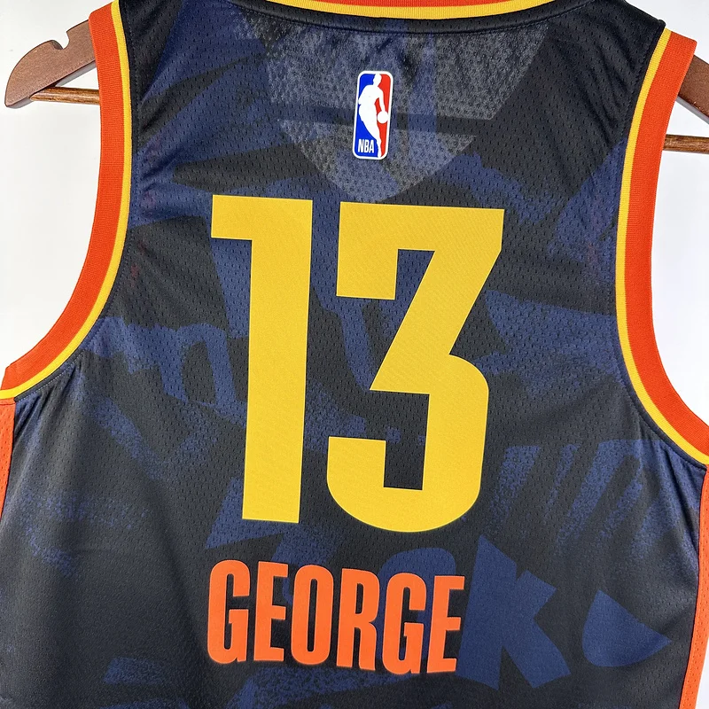 2024 NBA Oklahoma City Thunder Basketball Jersey city version #13 GEORGE