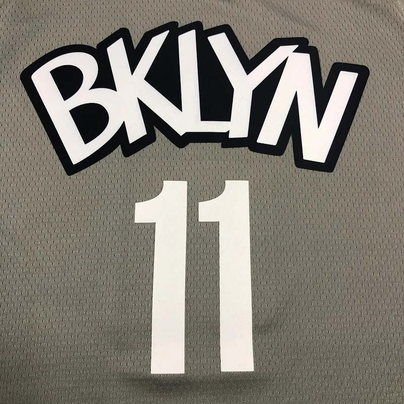 2021 Season Brooklyn Nets Basketball jersey JORDAN Theme gray #11 IRVING