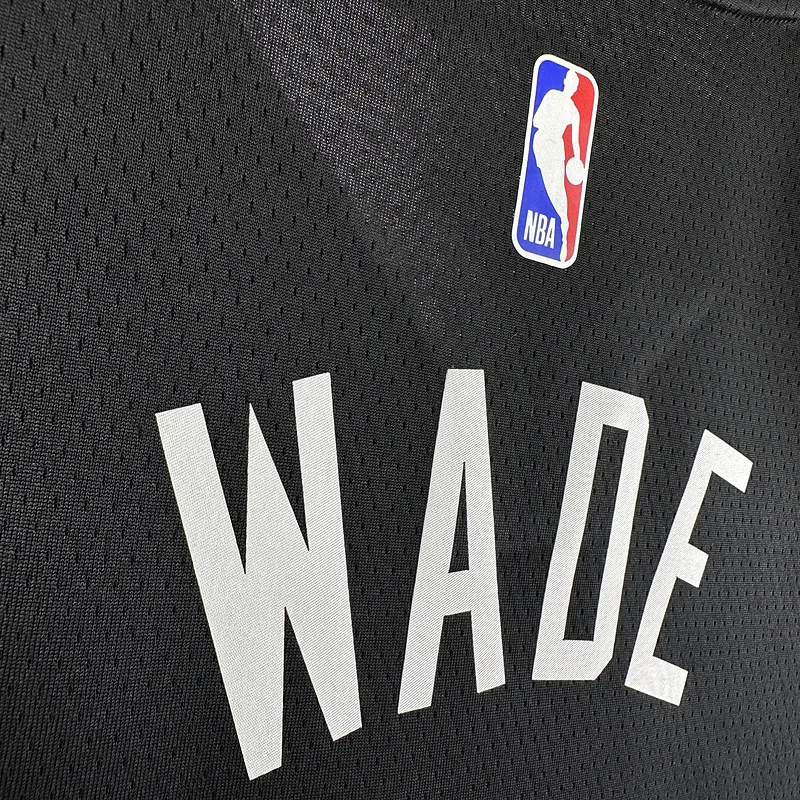 2024 Season NBA Miami Heat basketball jersey city version #3 WADE