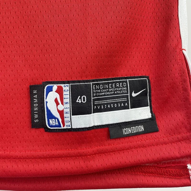 2023  Washington Wizards Basketball Jersey   Aawy   Red  #23    JORDAN