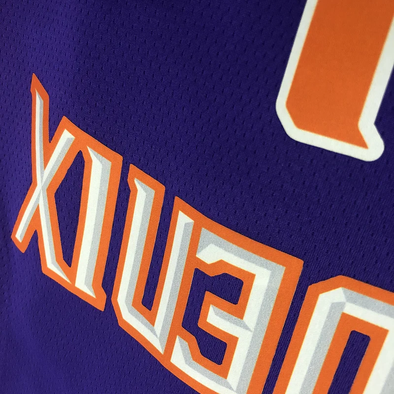 NBA Phoenix Suns Basketball jersey Purple #1 BOOKER